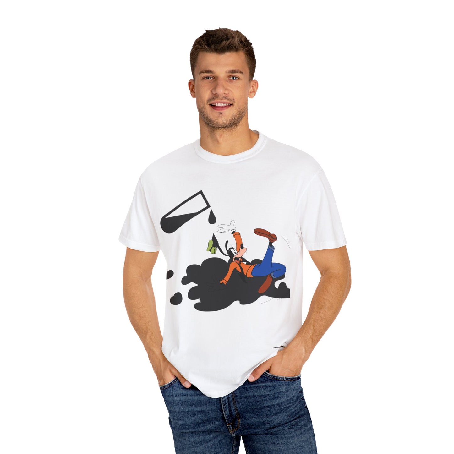 “Goofy Slip” Cartoon T-Shirt