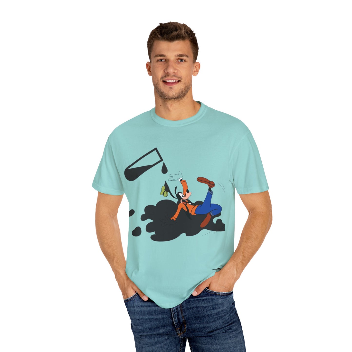 “Goofy Slip” Cartoon T-Shirt