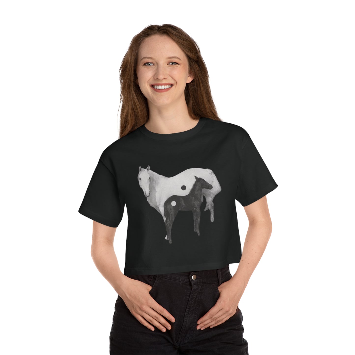 “Yin & Yang” Cropped T-Shirt