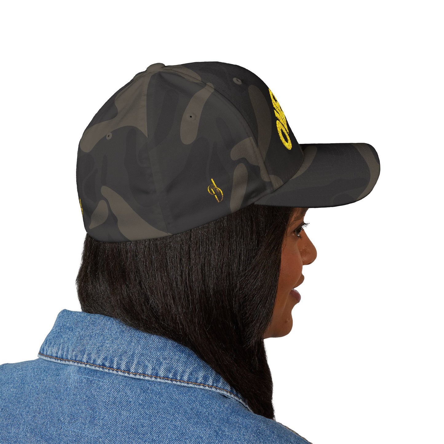 “OVERLY TRIM” Camo Embroidered Cap