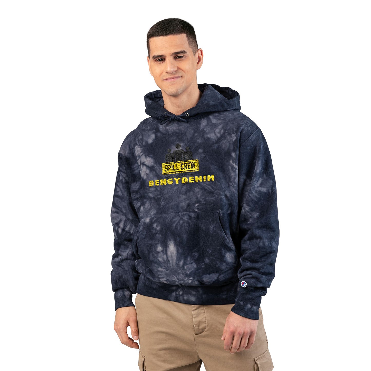 “Spill Crew” Unisex Tie-Dye Hoodie