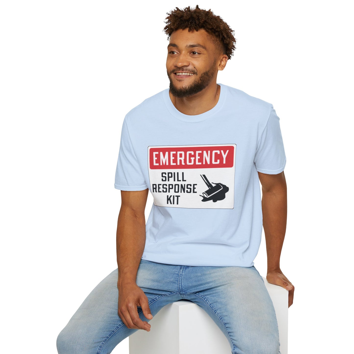 “Emergency Spill Kit” Unisex T-Shirt