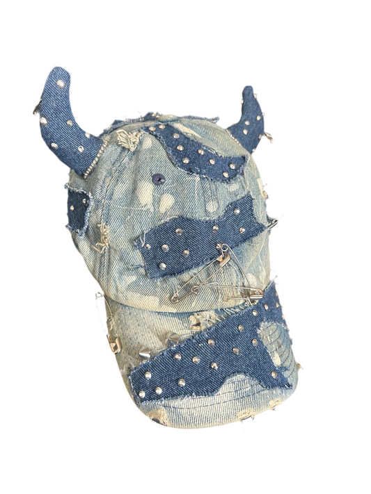 “Denim Demon” Dad Cap