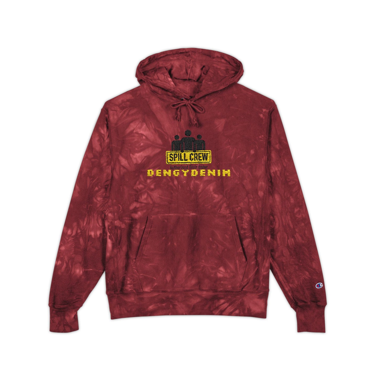 “Spill Crew” Unisex Tie-Dye Hoodie