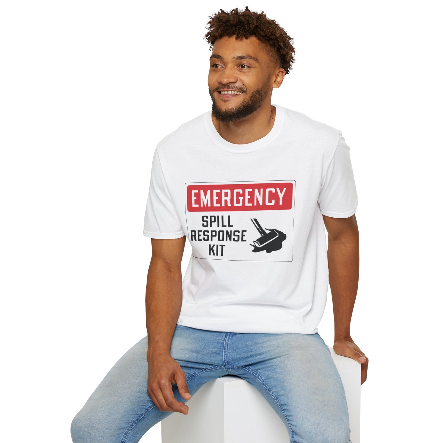 “Emergency Spill Kit” Unisex T-Shirt