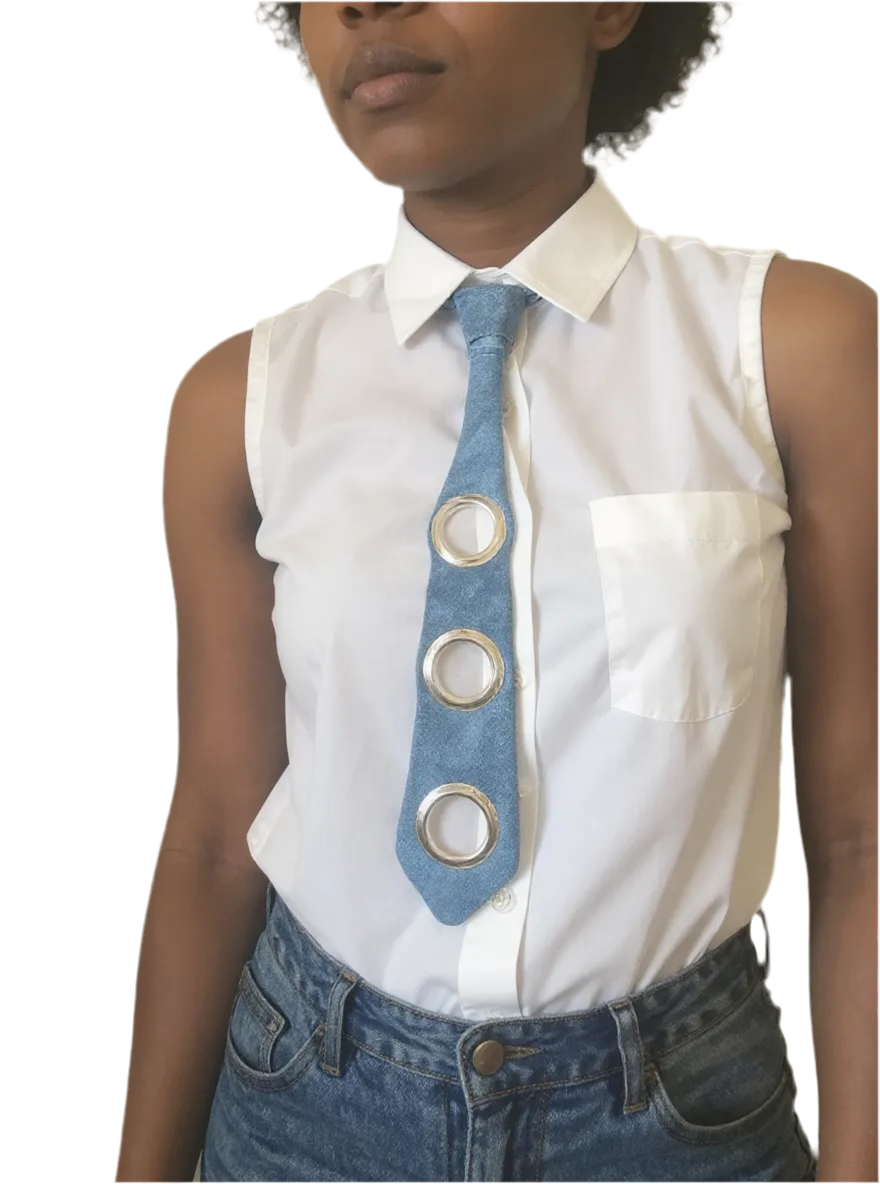 “Holy Moley” Denim Tie