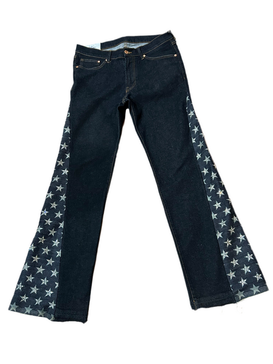 “Starlight” Denim Flare Jeans